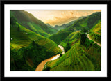 Landschafts Natur Fotografie von Mu Gang Chai in Vietnam. Fotokunst und Bilder online kaufen. Wandbild im Rahmen