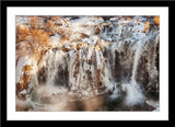 Landschafts Natur Fotografie des Muradiye Wasserfall in der Türkei. Fotokunst und Bilder online kaufen. Wandbild im Rahmen