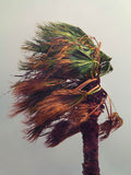 Natur Fotografie von einer Palme in einem Sturm im Hochformat. Fotokunst und Bilder online kaufen. Wandbild hinter Acrylglas oder als Poster